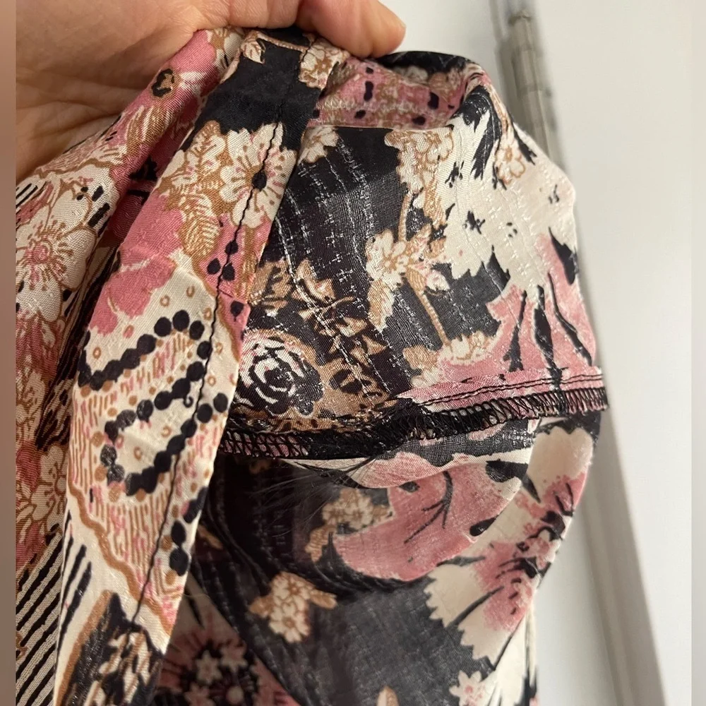 Free People Virgo Bay Button Shirt - M